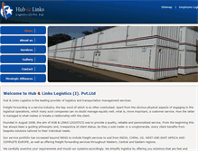 Tablet Screenshot of hublinksindia.com